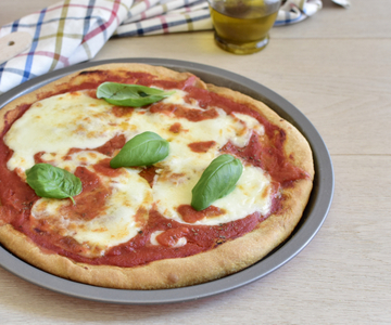 Pizza au bicarbonate