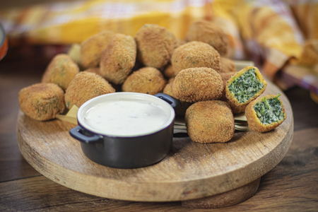 Croquettes d'épinards