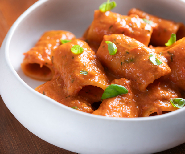 Pâtes crémeuses à la tomate