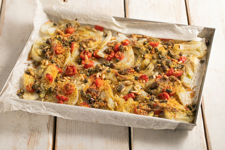 Fenouil Gratiné à la Méditerranéenne