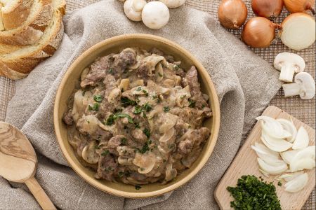 Bœuf Stroganoff