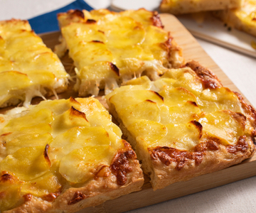 Pizza aux pommes de terre