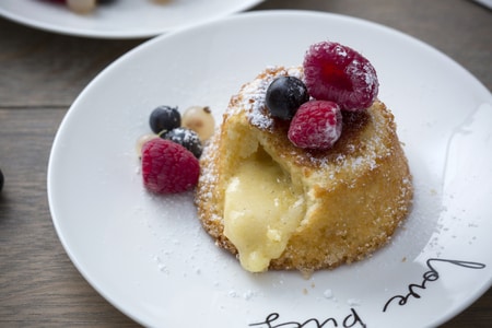 Moelleux au cœur fondant blanc
