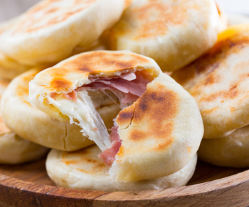 Petites focaccias à la poêle