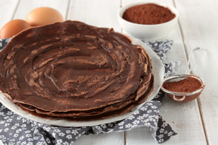 Crêpe au cacao