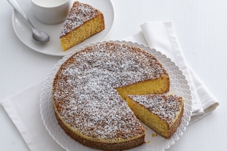 Gâteau de polenta moelleux
