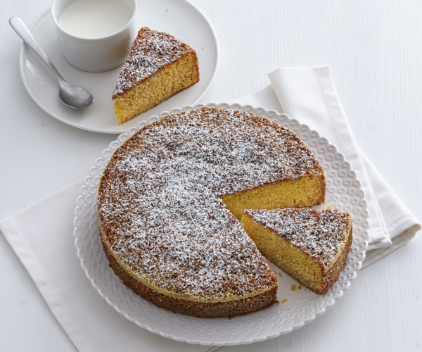Gâteau de polenta moelleux