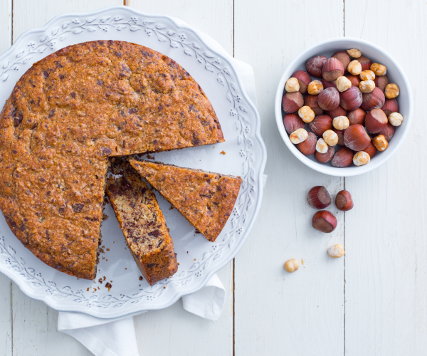 Gâteau noisettes et chocolat