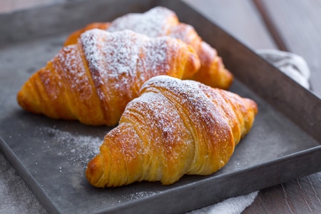 Croissants au levain