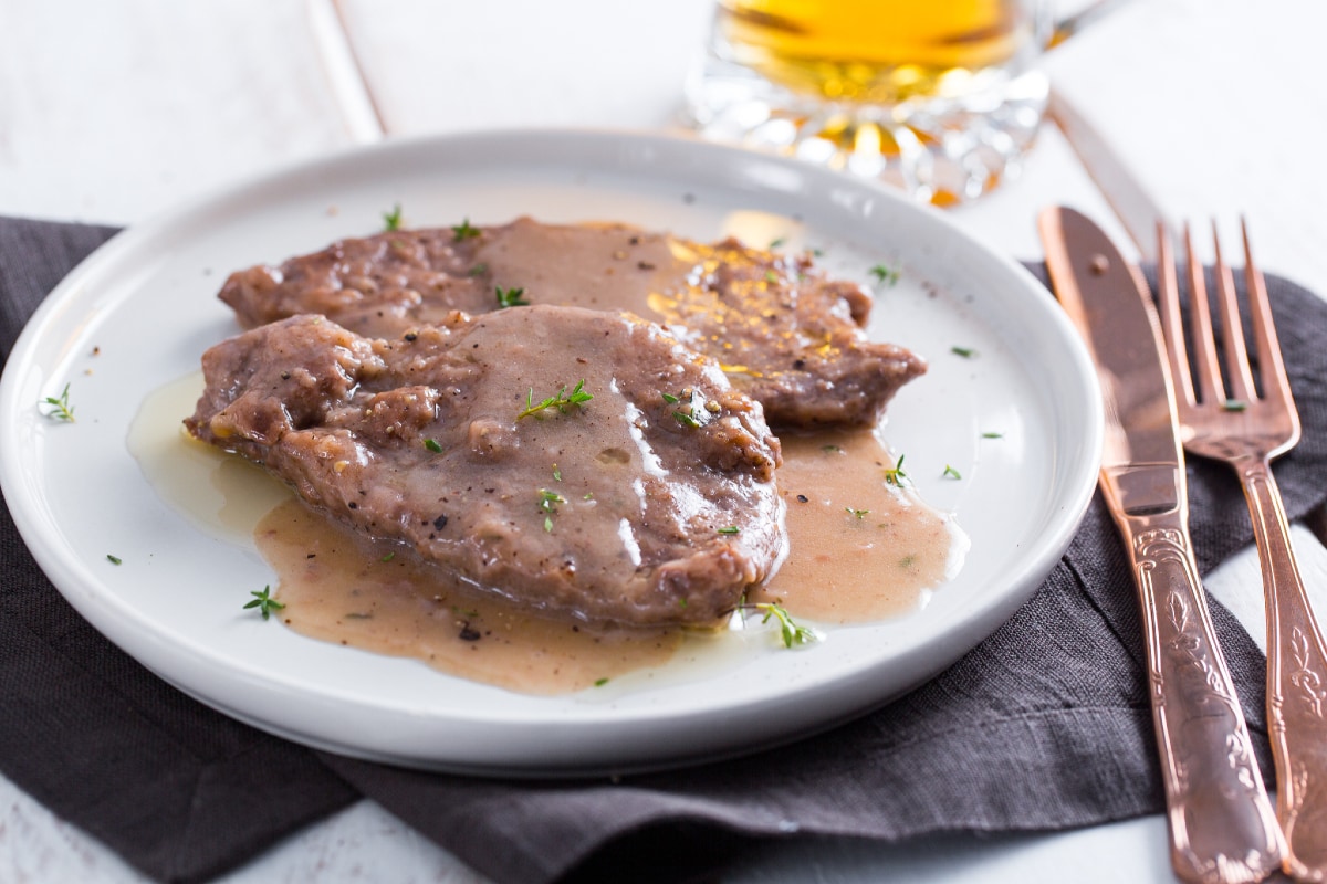 Escalopes à la bière