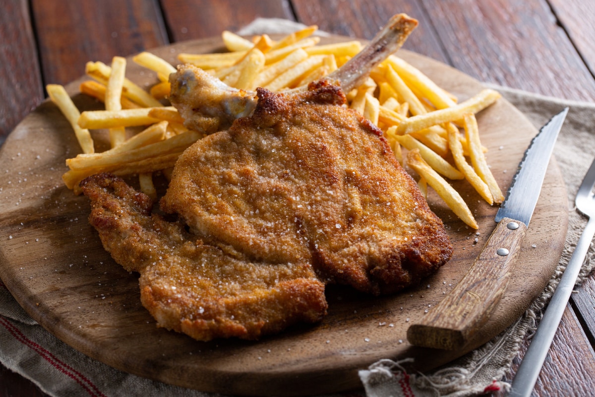 Escalope à la milanaise de grand-mère