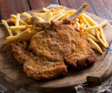 Escalope à la milanaise de grand-mère