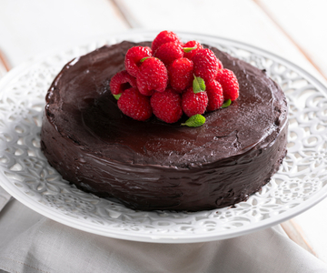 Sacher aux framboises sans gluten