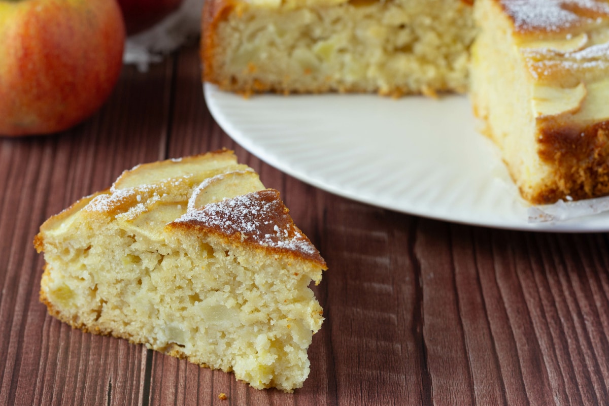 Tarte aux pommes sans sucre