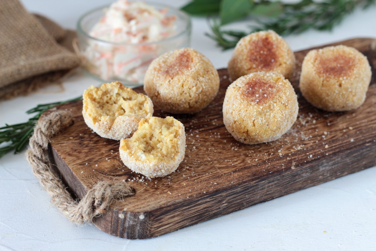 Boulettes de pois chiches au four