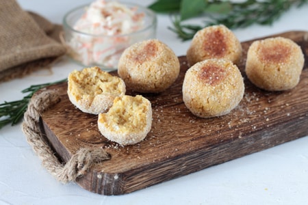 Boulettes de pois chiches au four