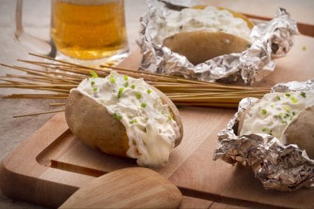 Pommes de terre en papillote bavaroises