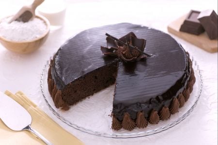 Gâteau gourmand au cacao