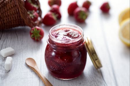 Confiture de fraises