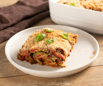 Parmigiana de courgettes grillées