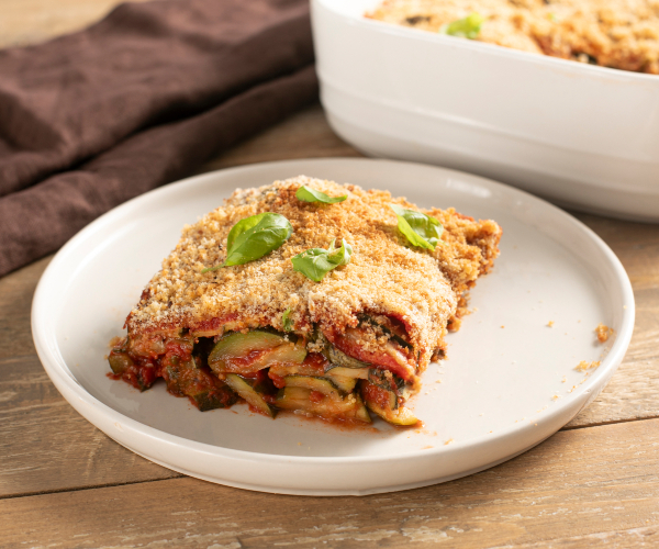 Parmigiana de courgettes grillées