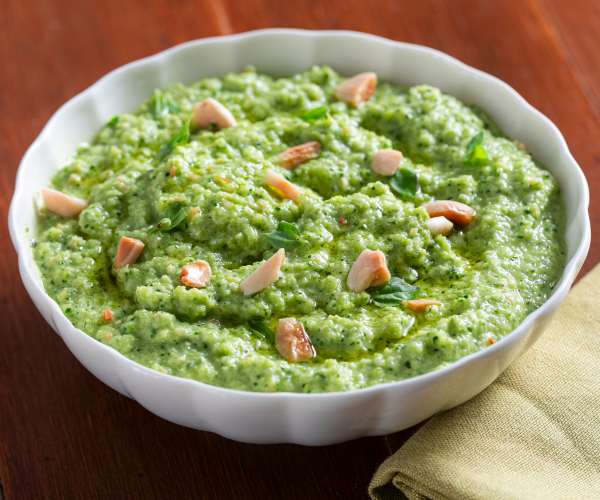 Pesto de courgettes et amandes