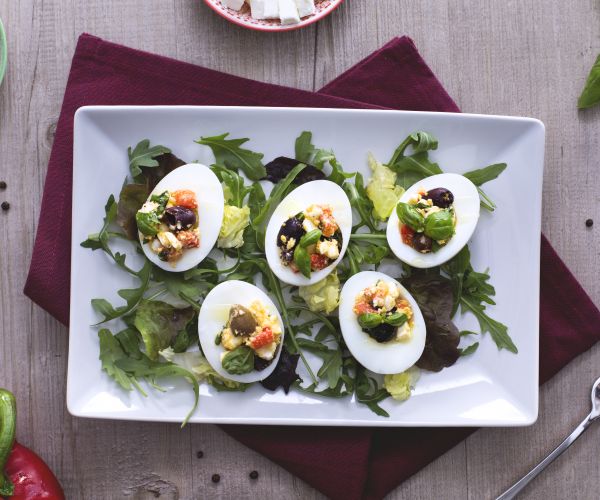 Oeufs à la grecque