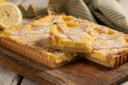 Tarte sablée à la crème de citron