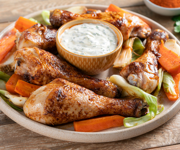 Pilons de poulet au ranch
