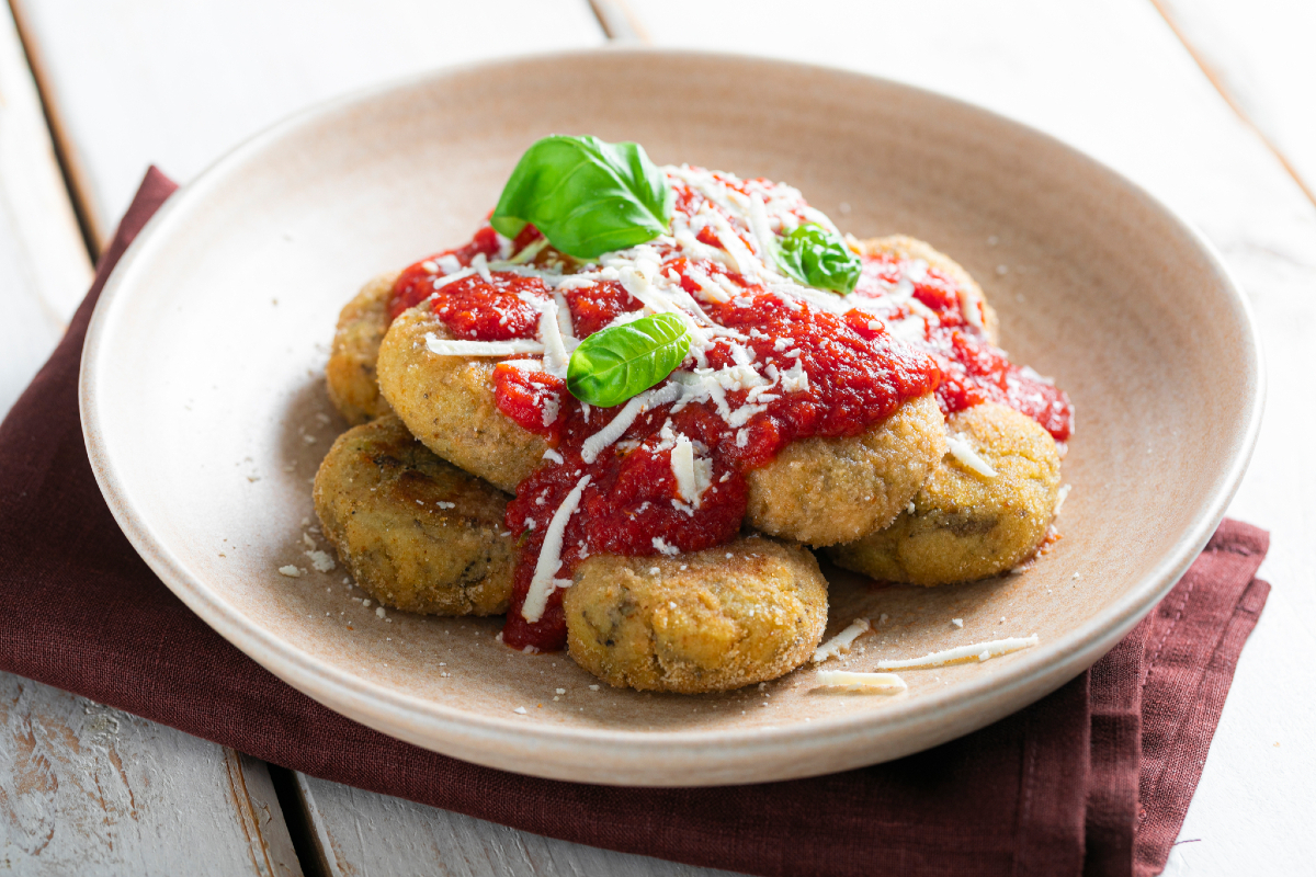 Boulettes d'aubergines à la Norma