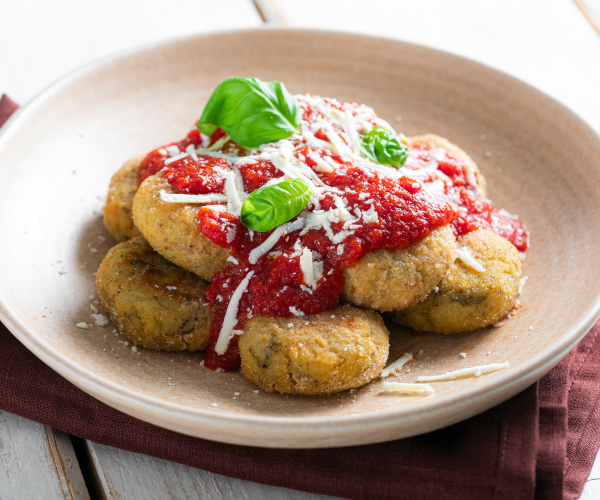 Boulettes d'aubergines à la Norma