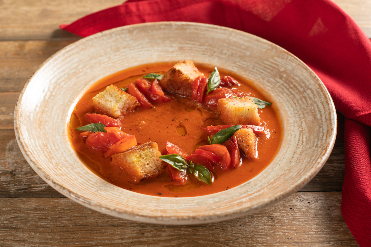 Gaspacho à la sauce tomate