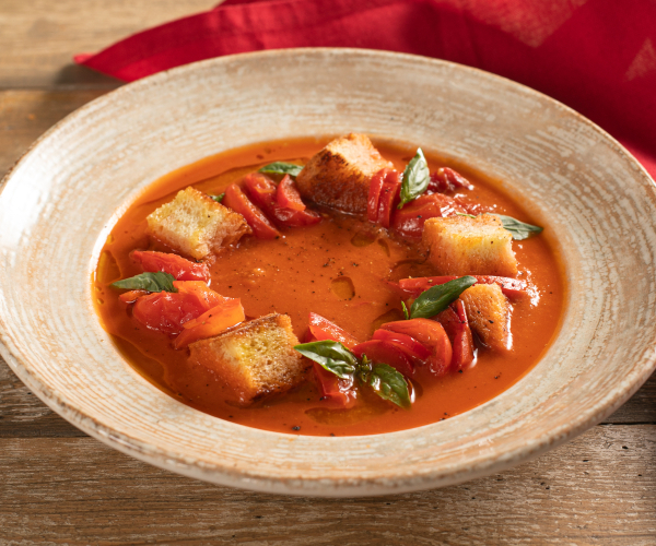Gaspacho à la sauce tomate