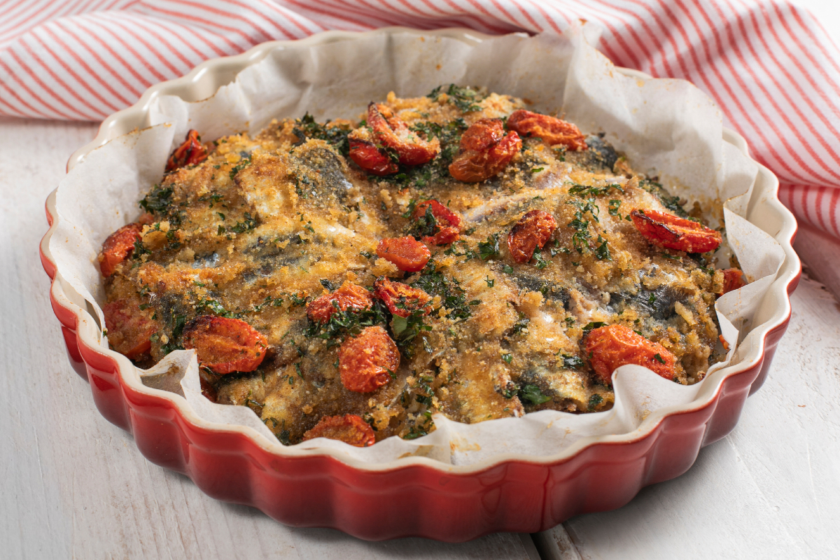Sardines à la pizzaiola