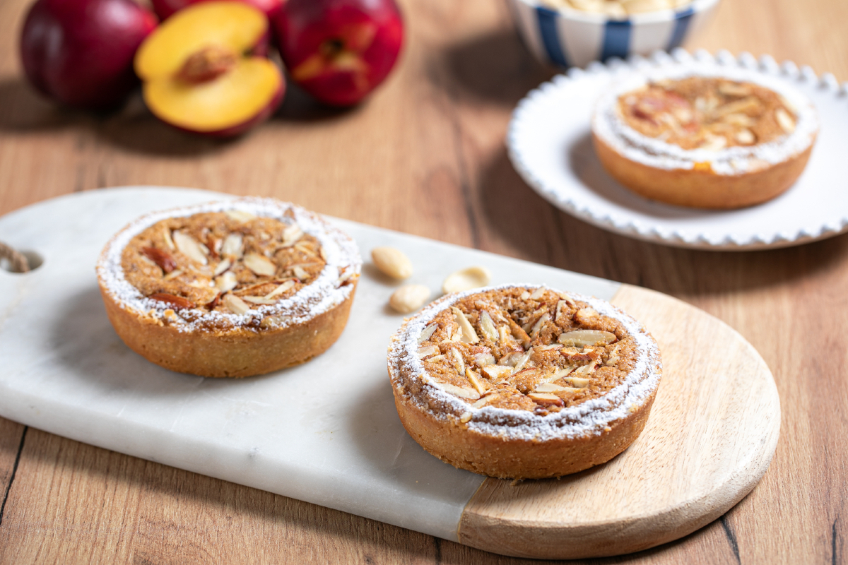 Tartelettes à la confiture de pêches
