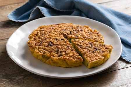 Frittata aux courgettes à la friteuse sans huile