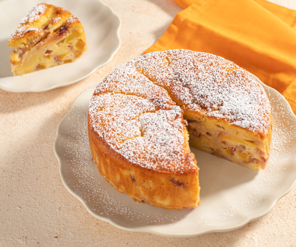 Gâteau aux pêches et au yaourt
