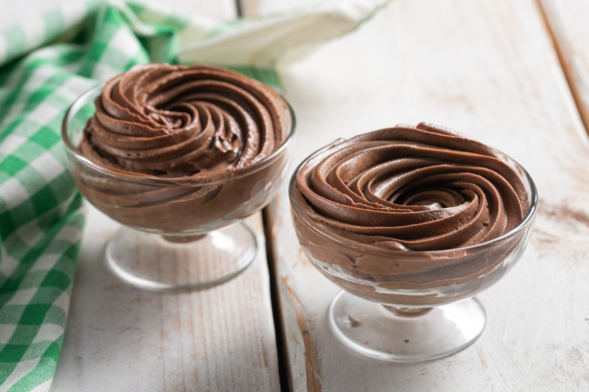 Mousse au chocolat noir express