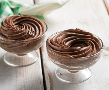 Mousse au chocolat noir express