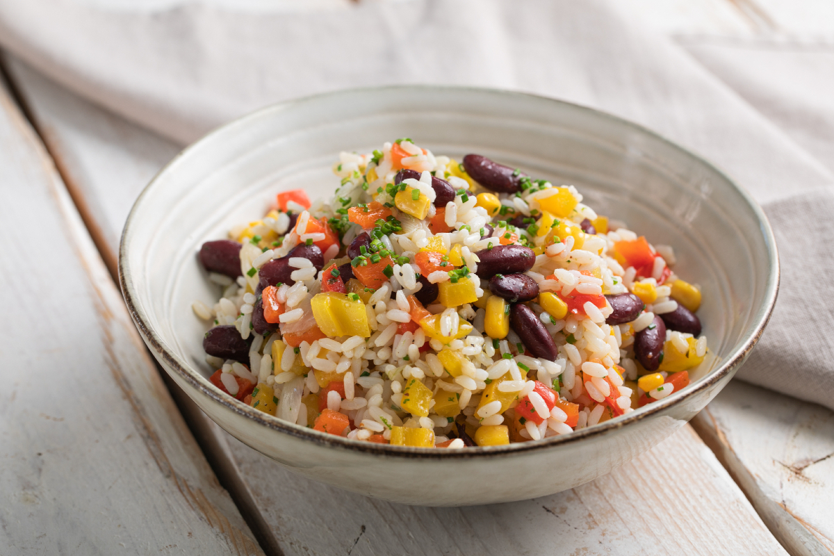 Salade de riz à la mexicaine