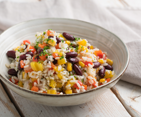 Salade de riz à la mexicaine