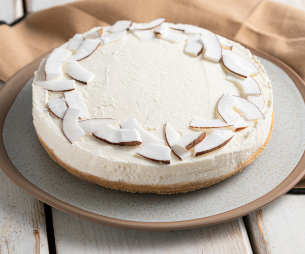 Cheesecake au coco