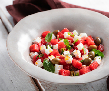 Salade de pastèque et feta