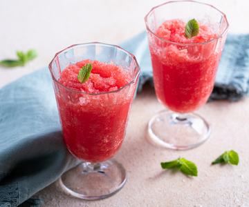 Sorbet à la pastèque sans sorbetière