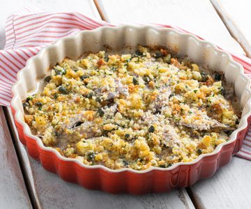 Anchois gratinés