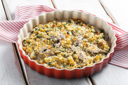 Anchois gratinés