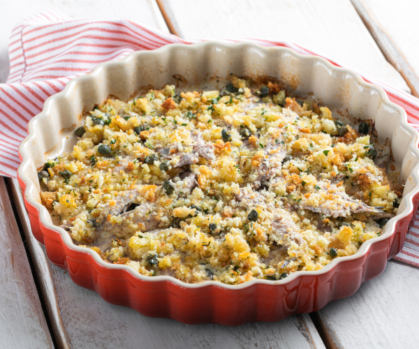 Anchois gratinés