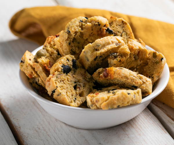 Biscuits salés aux olives
