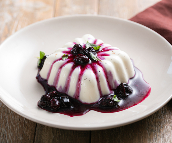 Panna cotta sans lactose