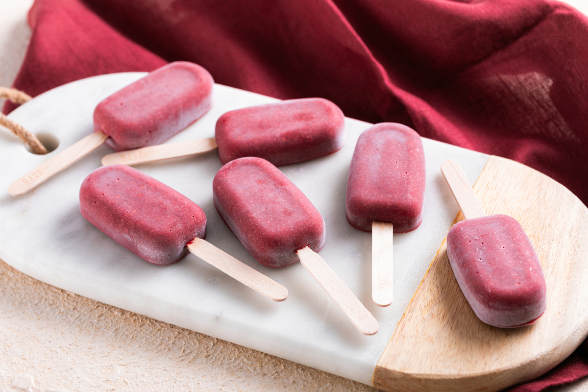 Glace sans lactose en bâtonnet